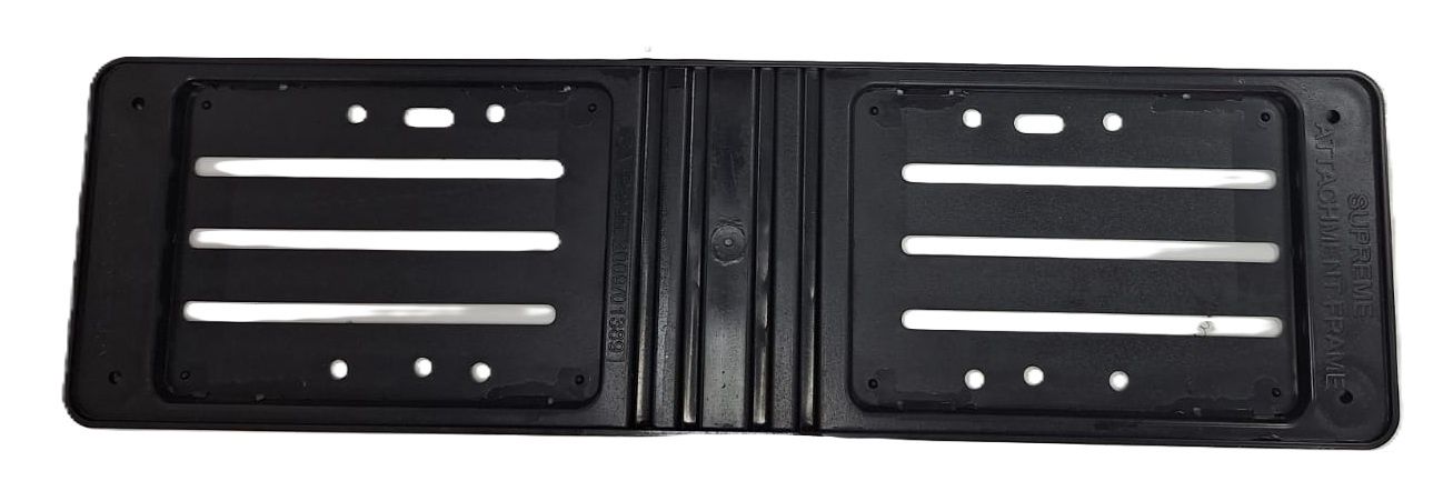 SUPER DELUX NUMBER PLATE HOLDER. SIZE 440MM X 120MM (SHORT)