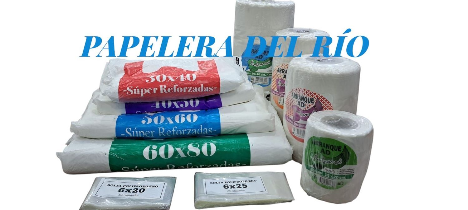 Bolsas camisetas, arranque y polipropileno