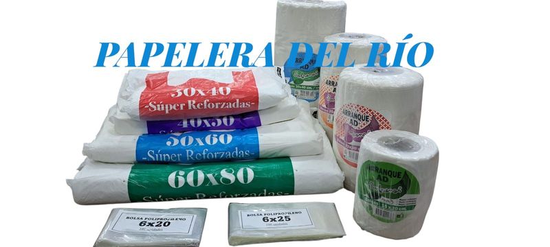 Bolsas camisetas, arranque y polipropileno