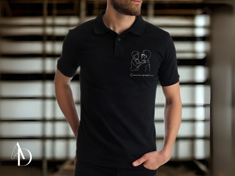 POLO PHOTO PERSONNALISÉ