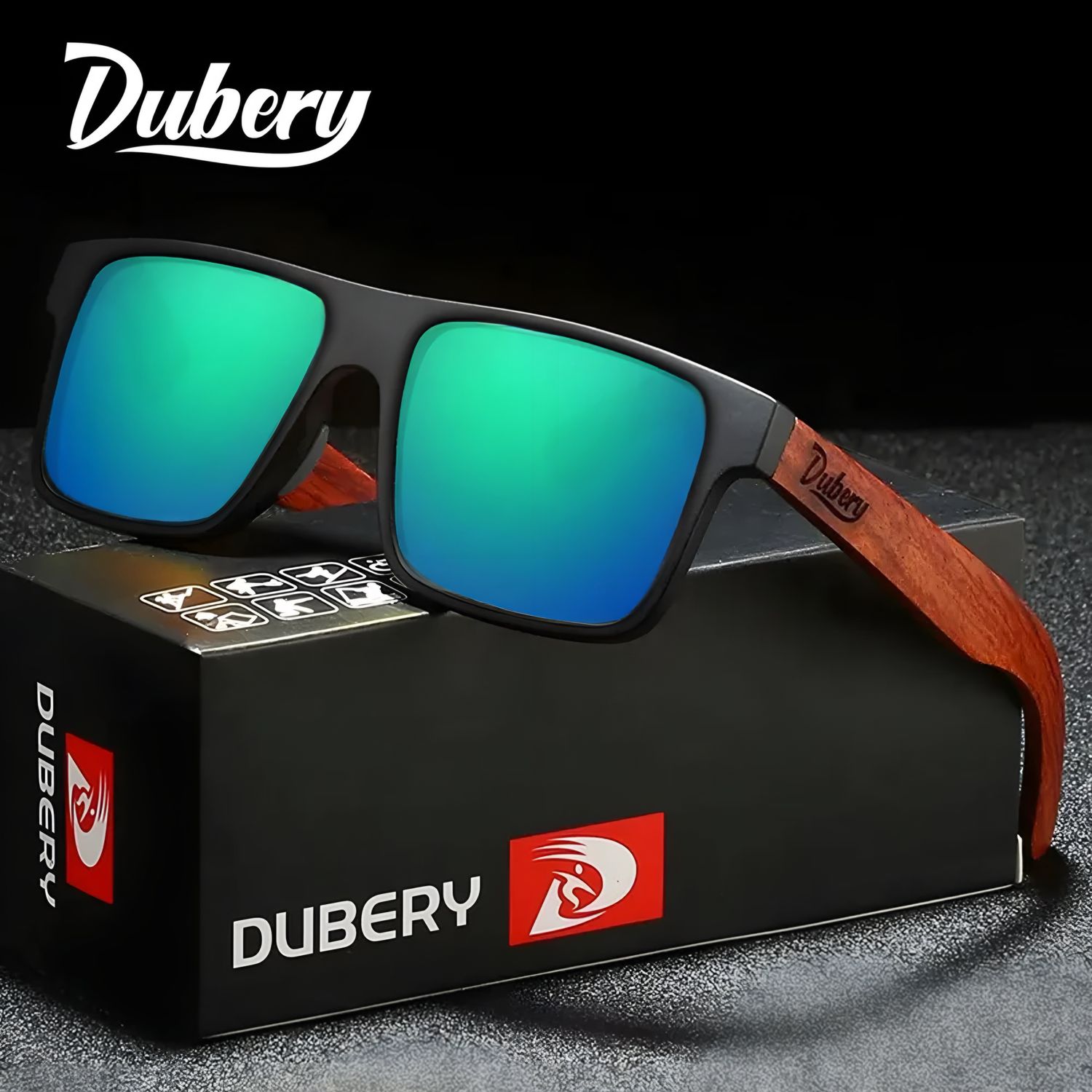 Okulary Przeciwsłoneczne DUBERY Wood Green