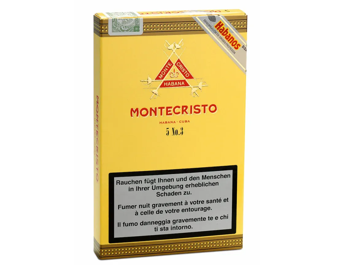 Montecristo No. 3 - 5 Pack