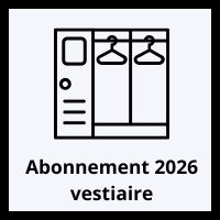 Vestiaire BF (Casier) 2026