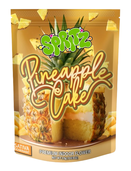 Spritz Flower, Option: Pineapple Cake