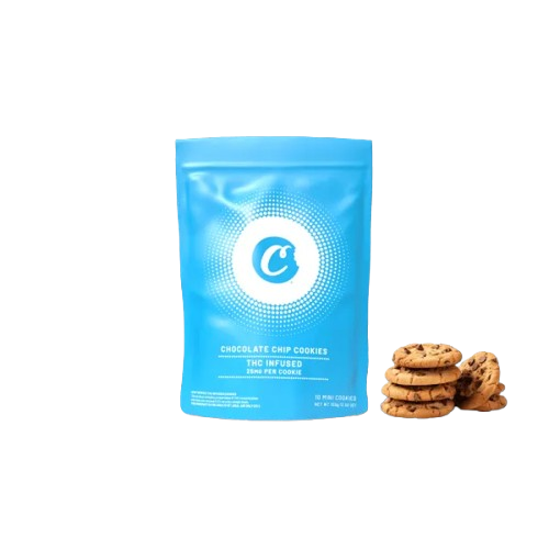 Cookies Chocolate Chip Cookies 25MG (10Ct), Option: Regular