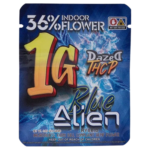 Dazed Gram Bags Dazed, Option: Blue Alien