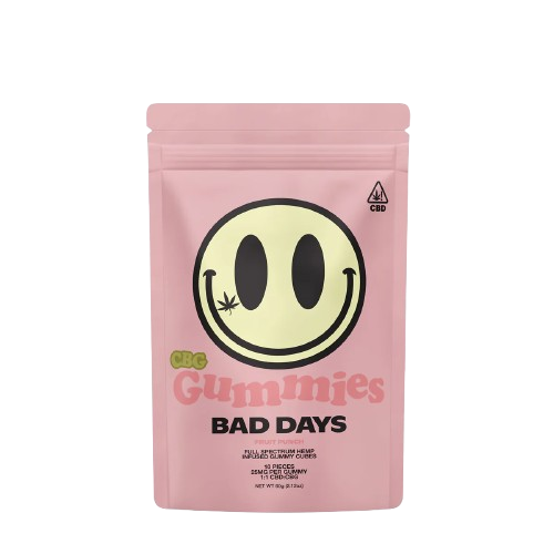Bad Days CBG Gummies, Option: Fruit  Punch