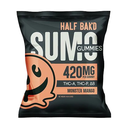 Half Bakd Sumo Gummies 2 Pack, Option: Monster Mango
