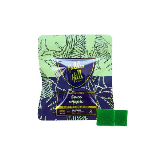 Hidden Hills Gummies (2 Pack), Option: Sour Apple