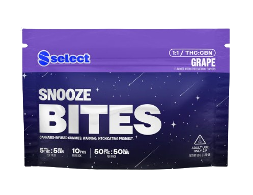 Select Gummies, Option: Snooze - Grape
