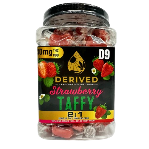 Derived Taffy 20mg + 10 CBD