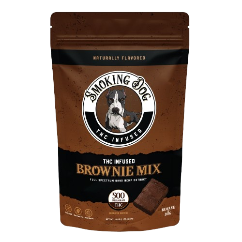 Smoking Dog Brownie Mix, Option: Brownie Mix 500mg
