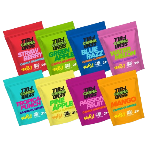 Send It Canna Gummies 3pk, Option: Regular