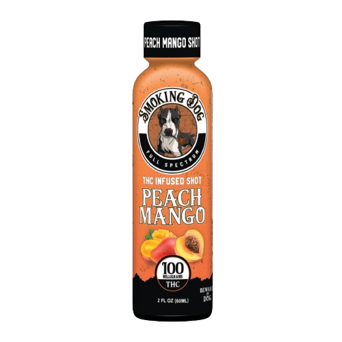 Smoking Dog Infused Shot, Option: Peach Mango