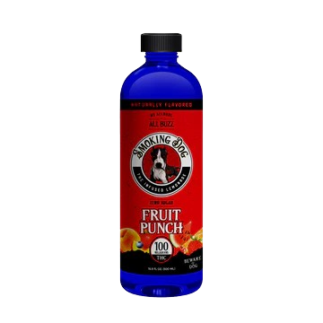 Smoking Dog 100mg Infused Lemonade, Option: Fruit Punch
