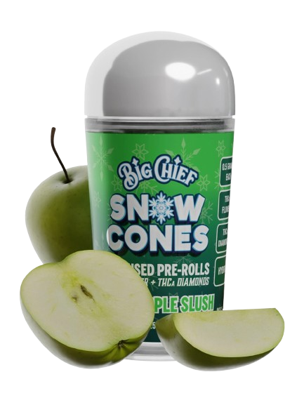 Big Chief Snowcaps, Option: Green Apple Slush