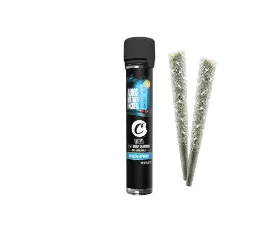 Cookies Pre-Roll w/ Diamonds 1g 2 Pack, Option: Adios Mother F*cker