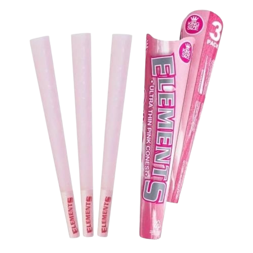 Elements Cones King Size Pink, Option: Pink