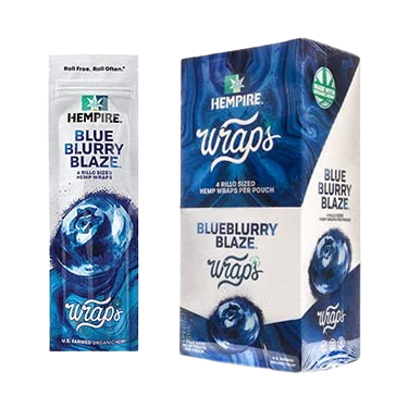 Hempire Wraps, Option: Blueberry Haze