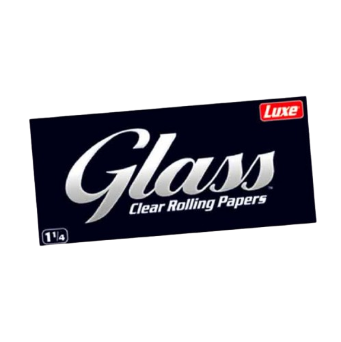 Glass Clear Rolling Paper, Option: 1 1/4