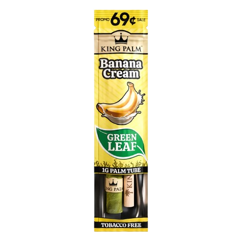 King Palm 1pk, Option: Banana Cream