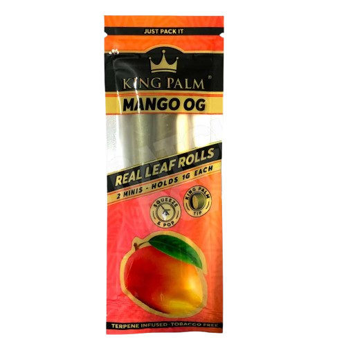 King Palm Mini Leaf Rolls 2pk