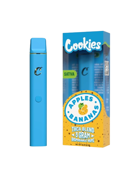 Cookies 3G Disposable, Option: Apples &amp; Bananas