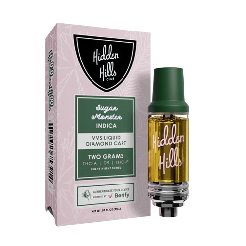 Hidden Hills 2g Dispo/Cart, Option: Sugar Monster