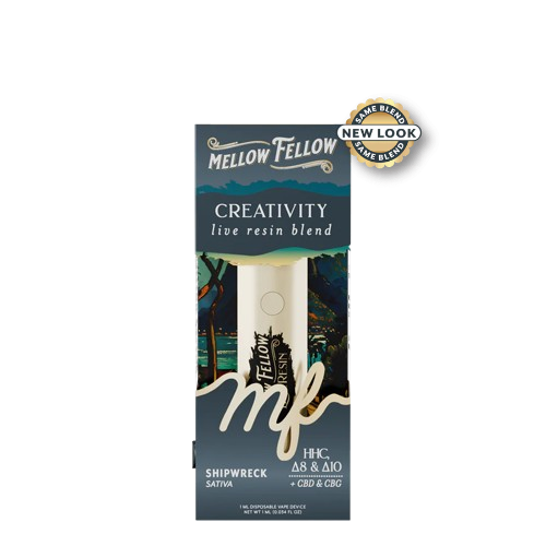 Mellow Fellow Live Resin Blend 1g, Option: Creativity