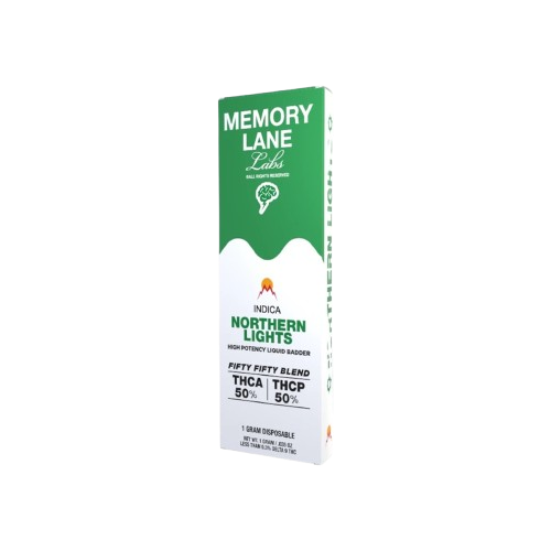 Memory Lane 1g Disposable, Option: Northern Lights