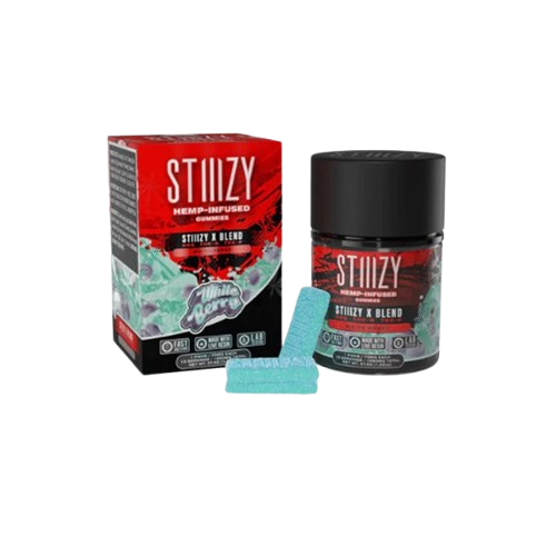 Stiiizy X-Blend Gummies (70MG), Option: White Berry