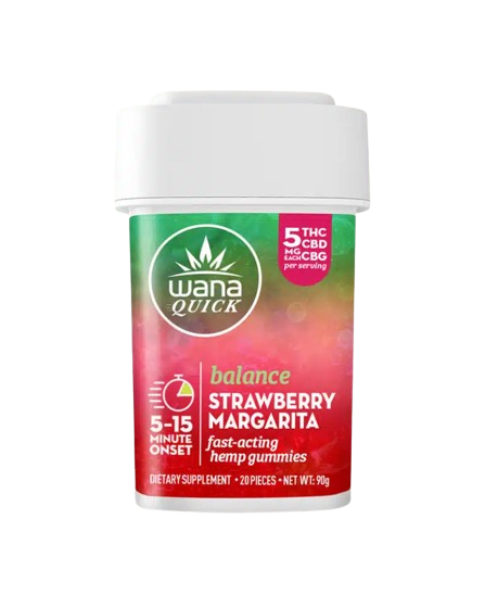 Wana Gummies, Option: Strawberry Margarita