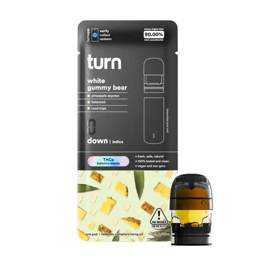 Turn-Pods, Option: White Gummy Bear