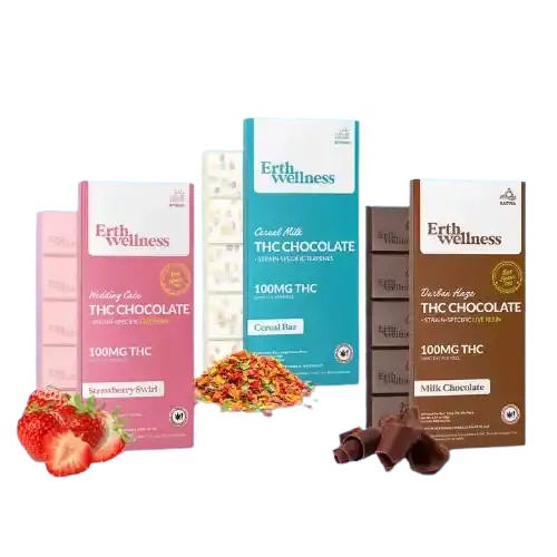 Earth Wellness 100mg Live Resin Chocolate