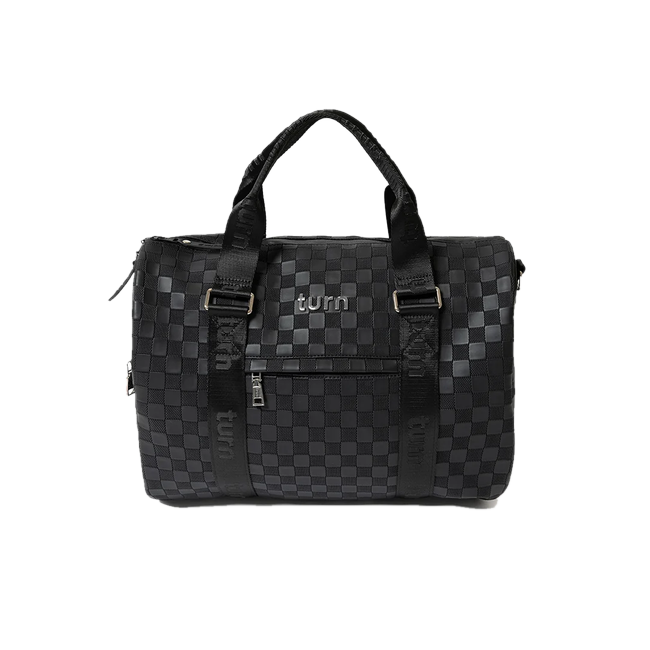 Turn Bag, Option: Sling Shoulder Bag - Checkered Print