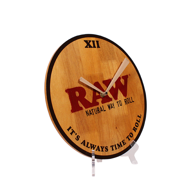 Raw Wodden Clock