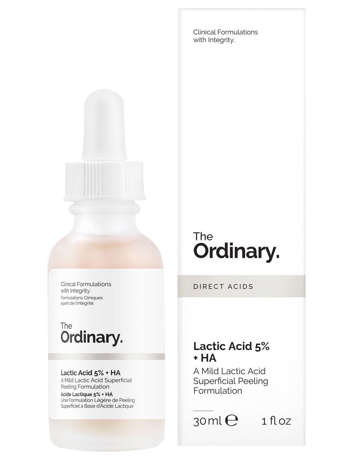 Acid Lactic 5% + Acid Hialuronic, 30 ml