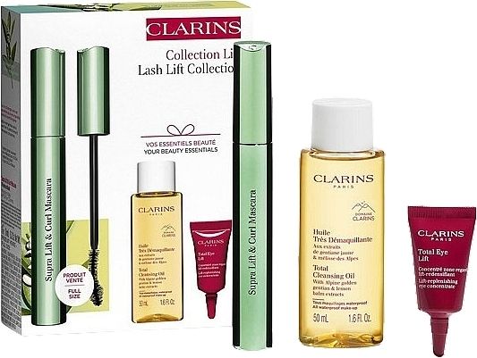 Set Clarins Lash Lift Collection (mascara/8ml + oil/50ml + eye/balm/3ml)