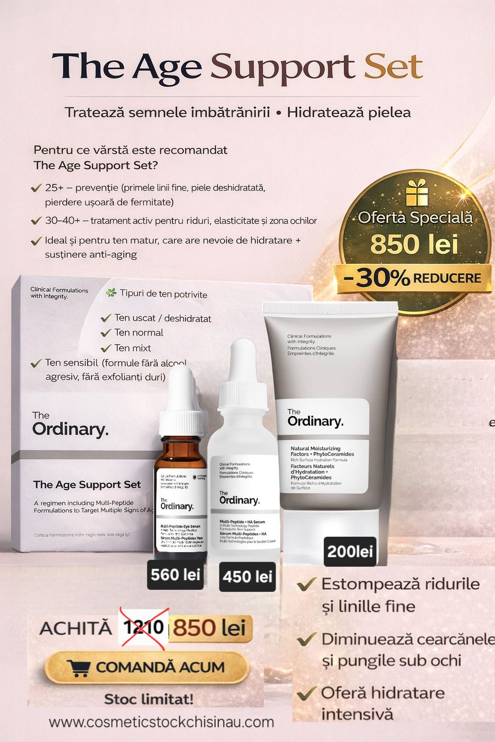 The Ordinary The Age Support Set