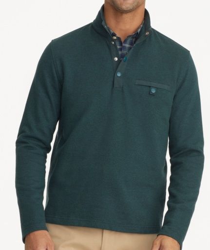 PARKSON SNAP FLEECE PULLOVER
