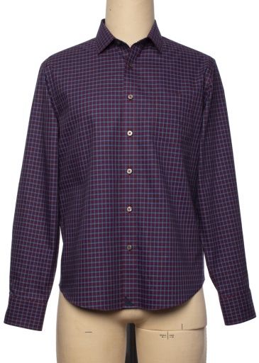 KNIGHT WRINKLE FREE SHIRT, Size: MediumRegular, Colour: DARK RED
