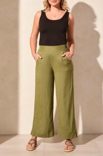 PULL ON PANT, Size: M, Colour: LODEN