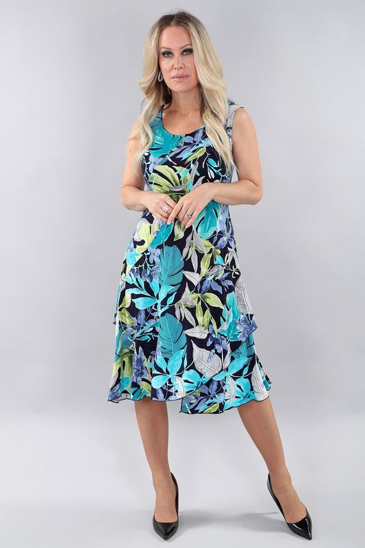 TURQ MULTI DRESS
