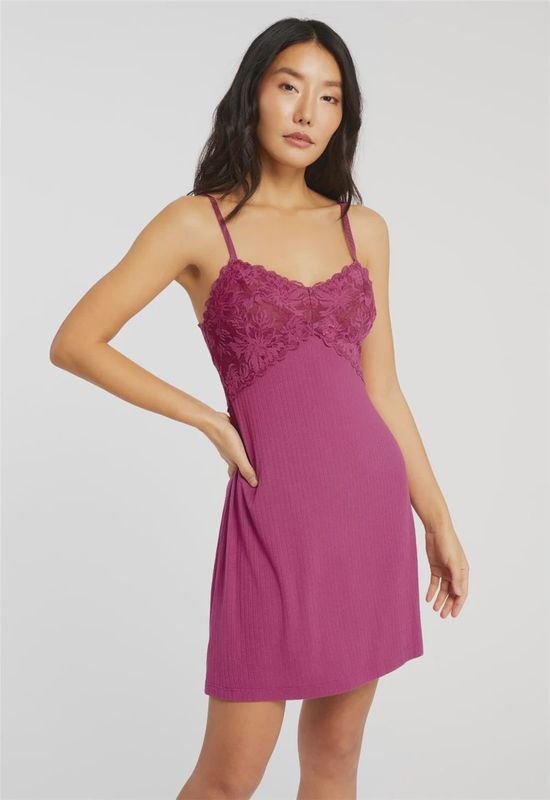 Pointelle Chemise - 6042
