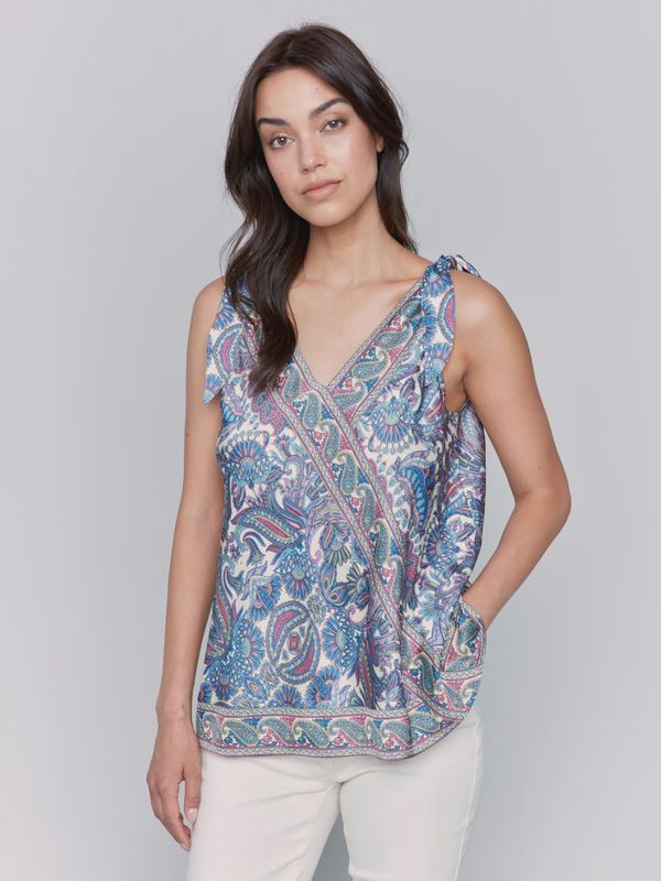 Printed Tie Shoulder