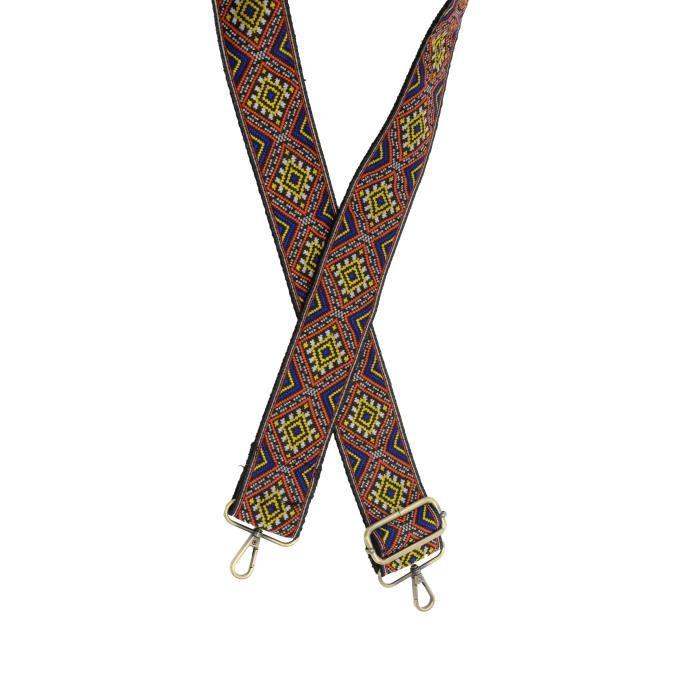 Multi Retro Diamond Strap