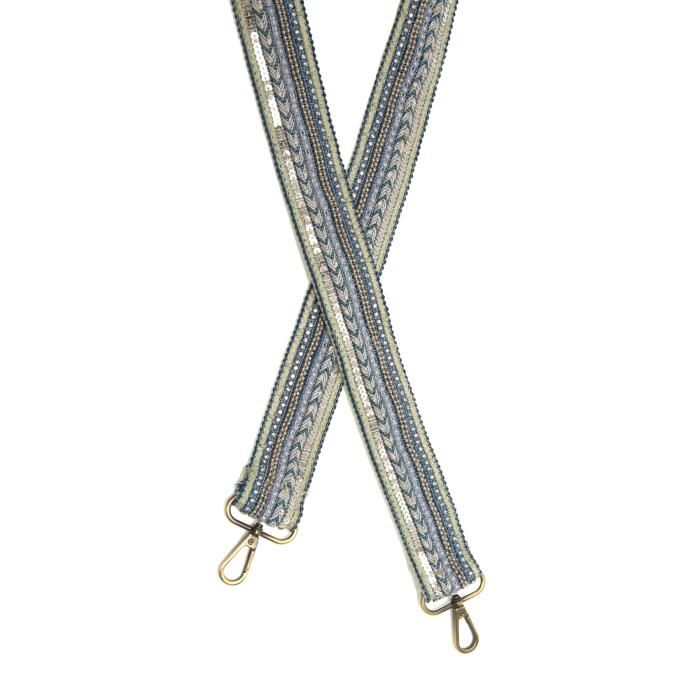 Teal Beaded Strap