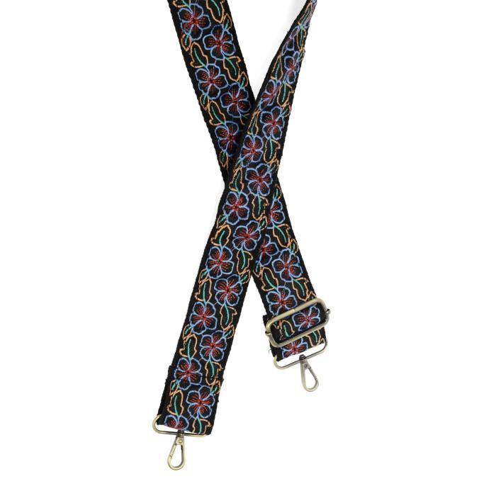 Vibrant Multi Floral Strap