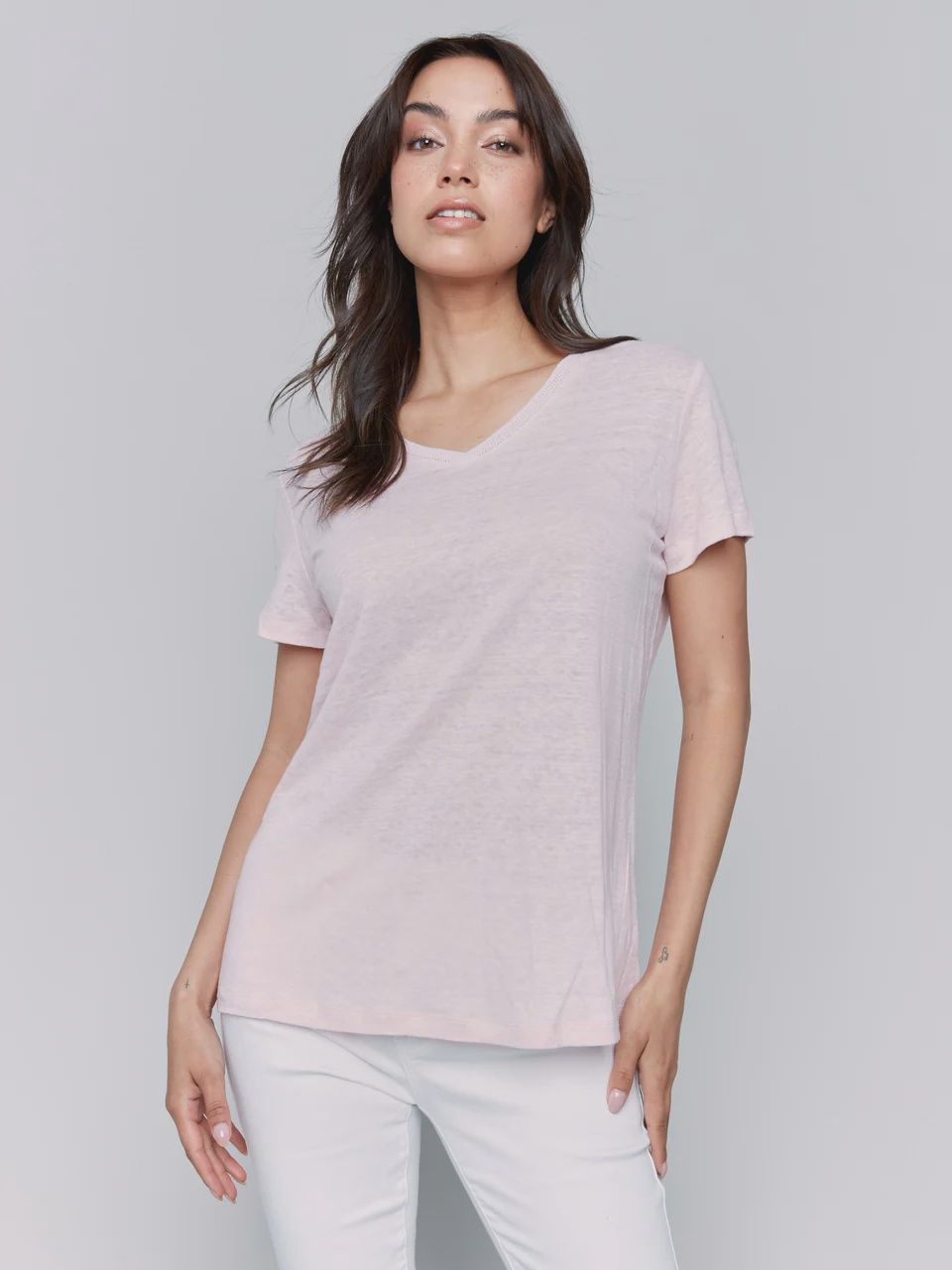 SS V-Neck T