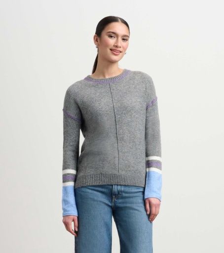 avery sweater - charcoal melange